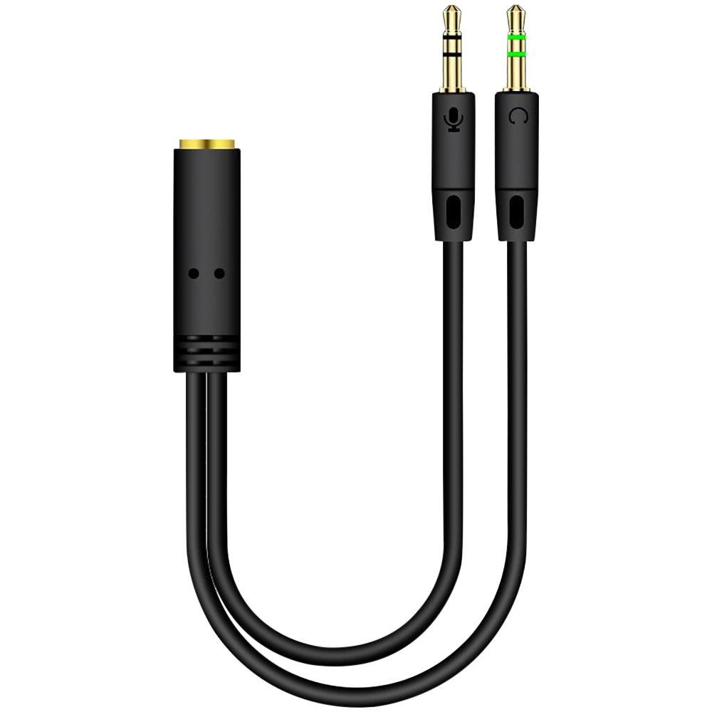 3.5mm Jack 2 Male To 1 Female  - Earphone Splitter Jack のレビューと価格