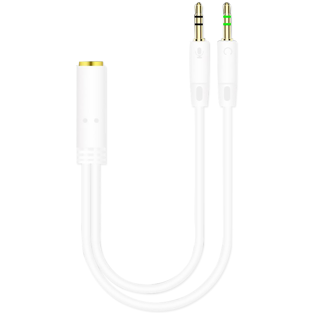 3.5mm Jack 2 Male To 1 Female  - Earphone Splitter Jack のレビューと価格