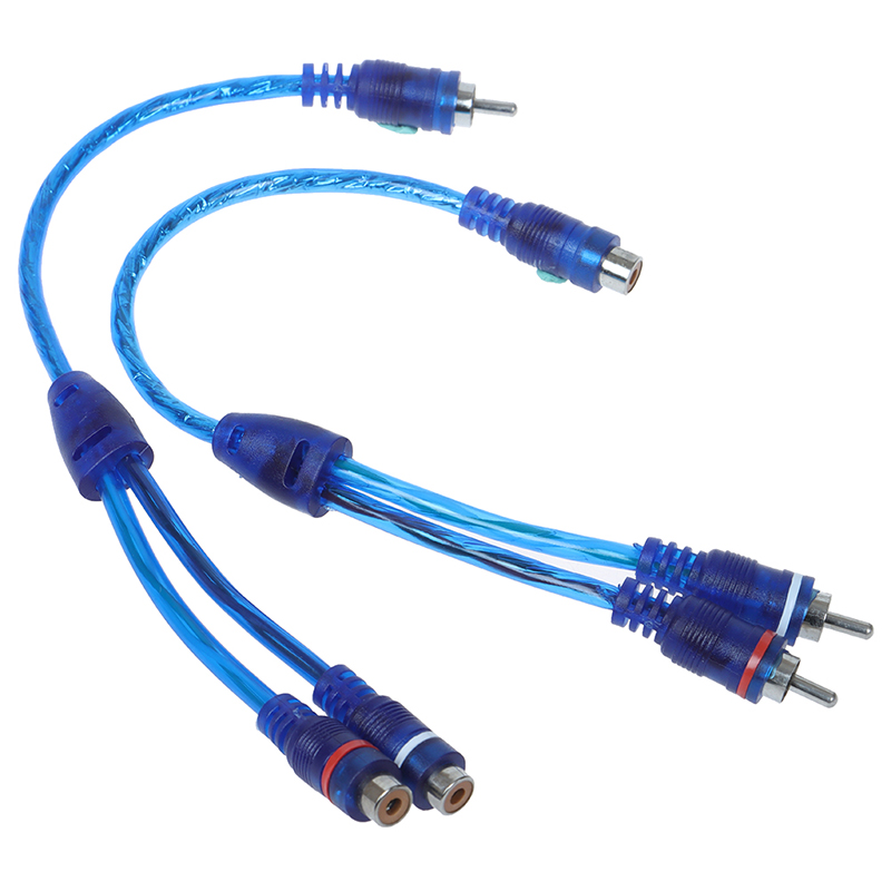 Car MP3 Audio RCA Y Splitter C - Audio Splitter Y のレビューと価格