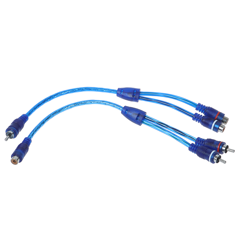 Car MP3 Audio RCA Y Splitter C - Audio Splitter Y のレビューと価格