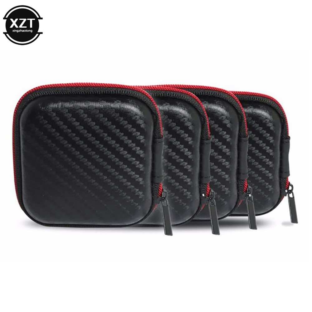 Headphone Bag Mini Zipper Squa - Headphone Case Hard のレビューと価格
