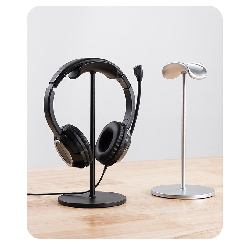Metal Head-Mounted Headphone S - Headphone Stand Desk のレビューと価格
