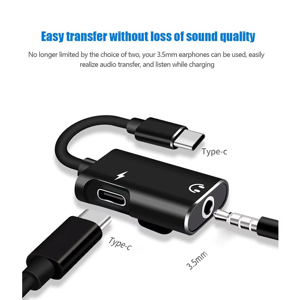 2 in 1 Headphone Audio Cable A - Earphone Splitter Jack のレビューと価格
