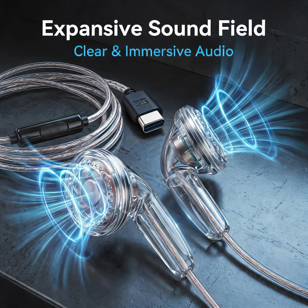 Type-C Wired Earbuds Retro Loo - Wired Earphone Mic のレビューと価格